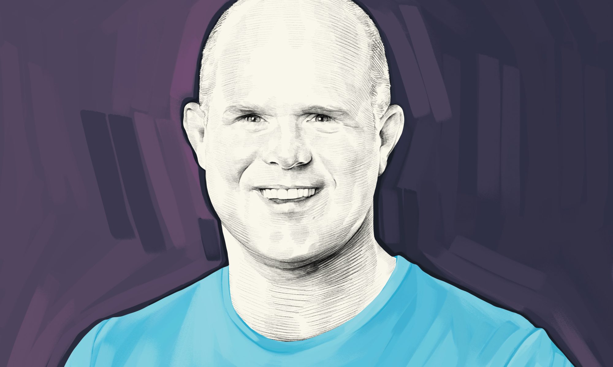 Artist's rendering of Dr. Kelly Starrett.