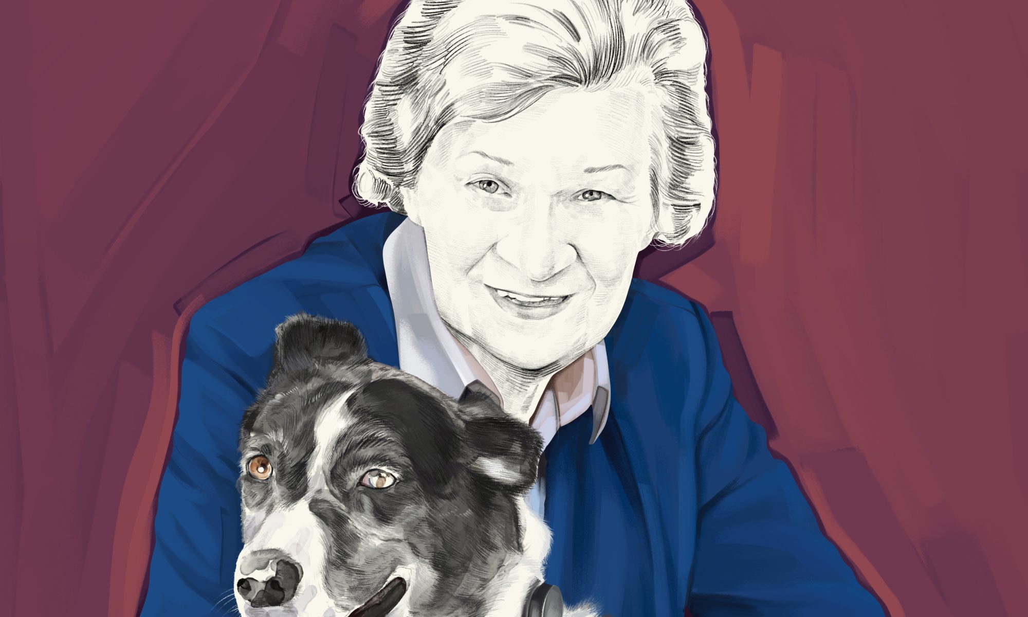 Artist's rendering of Dr. Shirley A. Sahrmann.