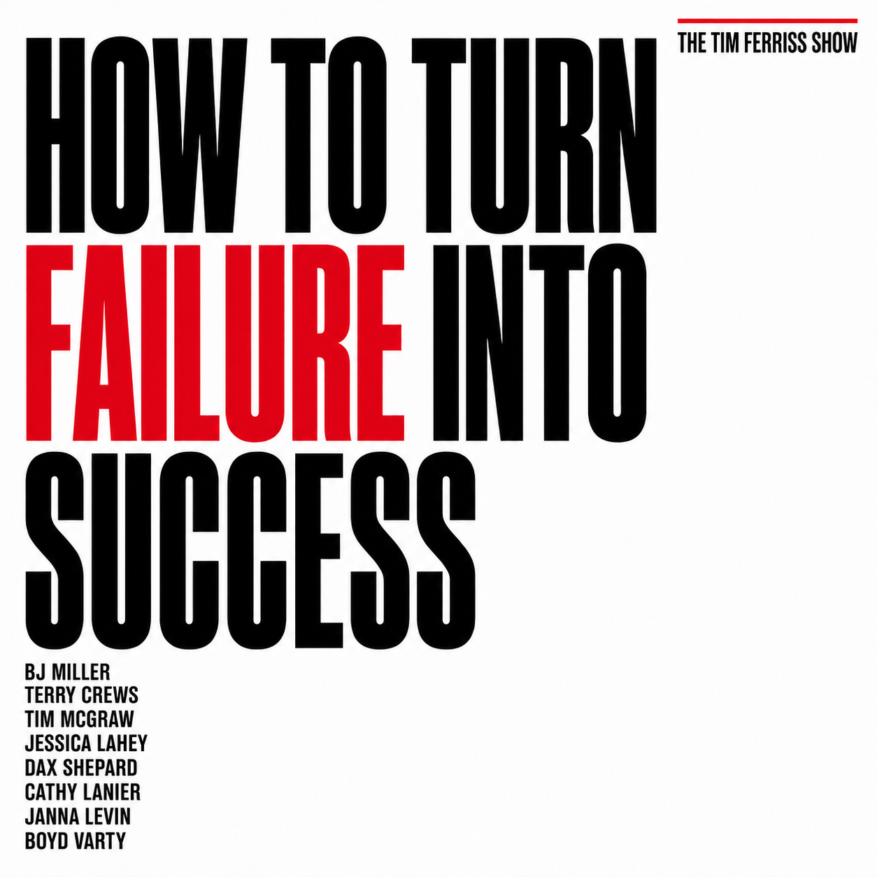 The Tim Ferriss Show Transcripts: Tales of Overcoming The Odds, and How to Turn Losses Into Wins — Tim McGraw, Terry Crews, Dax Shepard, and More (#881)